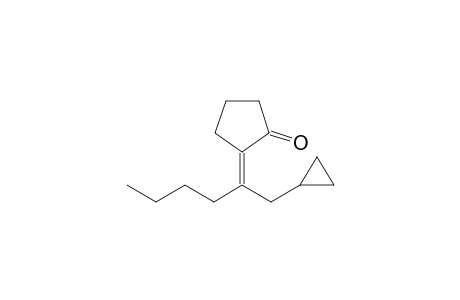 1-Cyclopropyl-2-(1-oxocyclopent-2-ylidene)hexane