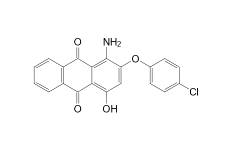 1-Amino 4-hydroxy 2-p-chloro phenoxy anthraquinone