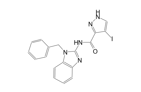 N-(1-benzyl-1H-benzimidazol-2-yl)-4-iodo-1H-pyrazole-3-carboxamide