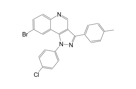 8-bromo-1-(4-chlorophenyl)-3-(4-methylphenyl)-1H-pyrazolo[4,3-c]quinoline