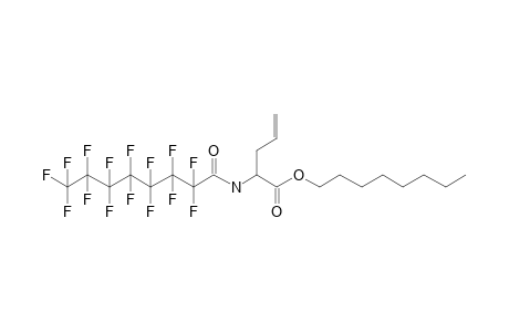 D-Allylglycine, N-pentadecafluorooctanoyl-, octyl ester