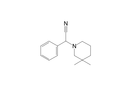 2-(3,3-dimethylpiperidin-1-yl)-2-phenylacetonitrile