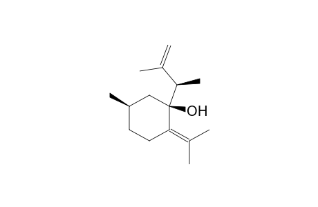 (+)-(1S,5R)-1-((1R)-1,2-dimethyl-2-propen-1-yl)-2-(1-methylethylidene)-5-methylcyclohexanol
