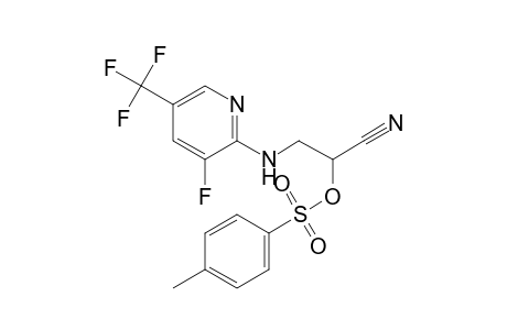 3-[(3'-Fluoro-5'-trifluoromethyl-2'-pyridinyl)amino]-2-hydroxypropanenitrile 4-benzenesulfonate