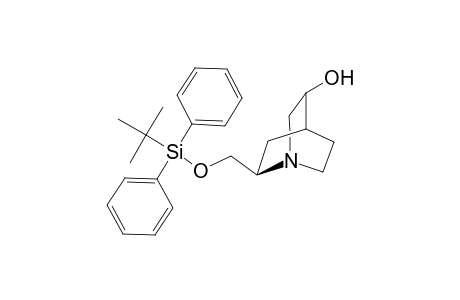 (2R)-2-(tert-Butyldiphenylsilyloxymethyl)-1-azabicyclo[2.2.2]octan-5-ol