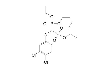TETRAETHYL-(3,4-DICHLOROPHENYLAMINO)-METHYLENE-BIS-PHOSPHONATE