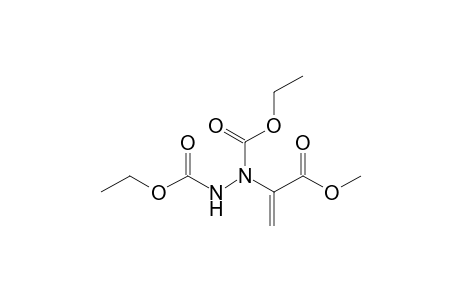 Methyl 2-[N,N'-bis(ethoxycarbonyl)hydrazino]acrylate