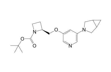 3-[5-[[1-(tert-Butoxycarbonyl)-2(S)-azetidinyl]methoxy]-3-pyridyl]-3-azabicyclo[3.1.0]hexane