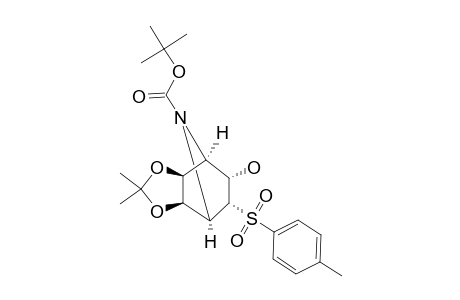 #13;(+/-)-(1RS,2SR,3RS,4SR,5RS,6SR)-7-TERT.-BUTOXYCARBONYL-2,3-EXO-ISOPROPYLIDENEDIOXY-6-ENDO-PARA-TOLUENESULFONYL-7-AZABICYCLO-[2.2.1]-HEPTANE-5-ENDO-OL;TERT.