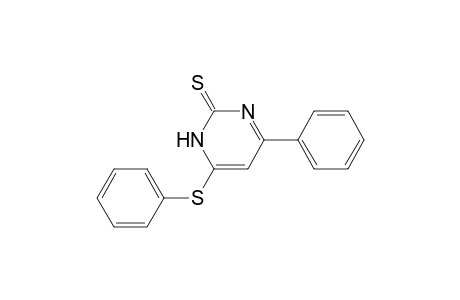 2(1H)-Pyrimidinethione, 4-phenyl-6-(phenylthio)-