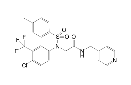 acetamide, 2-[[4-chloro-3-(trifluoromethyl)phenyl][(4-methylphenyl)sulfonyl]amino]-N-(4-pyridinylmethyl)-