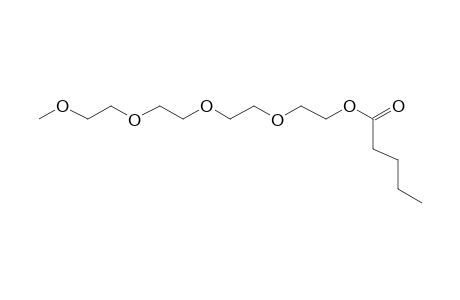 2,5,8,11-Tetraoxatridecan-13-yl pentanoate