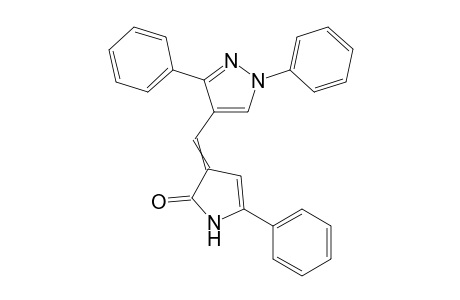 3-((1,3-Diphenyl-1H-pyrazol-4-yl)methylene)-5-phenyl-1H-pyrrol-2(3H)-one