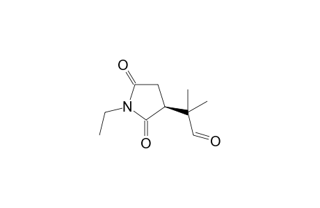 (S)-2-(1-ethyl-2,5-dioxopyrrolidin-3-yl)-2-methylpropanal