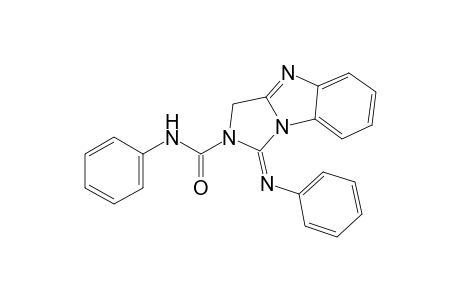 1H-Imidazo[1,5-a]benzimidazole-2(3H)-carboxamide, N-phenyl-1-(phenylimino)-