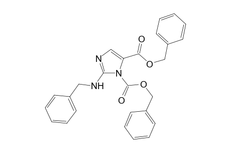 Ethyl 2-(benzylamino)-3,4-bis(benzyloxycarbonyl)imidazole