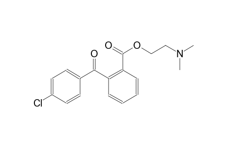 2-(dimethylamino)ethyl 2-(4-chlorobenzoyl)benzoate