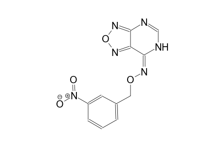 (7E)-[1,2,5]oxadiazolo[3,4-d]pyrimidin-7(6H)-one O-(3-nitrobenzyl)oxime