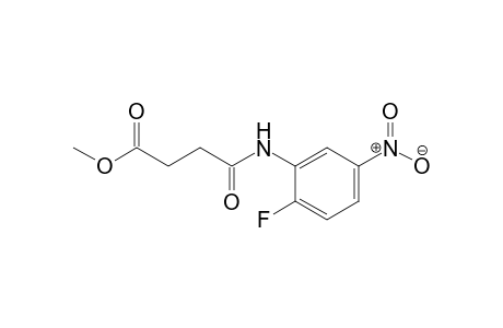 Butanoic acid, 4-[(2-fluoro-5-nitrophenyl)amino]-4-oxo-, methyl ester