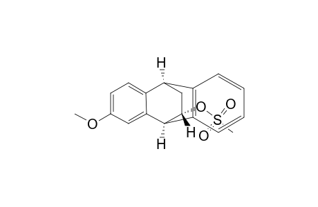 9,10-Ethanoanthracen-11-ol, 9,10-dihydro-2-methoxy-, methanesulfonate, (9.alpha.,10.alpha.,11S*)-