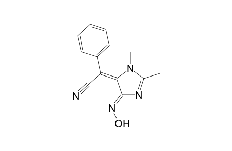 5-(Cyanophenyl)methylene)-1,2-dimethyl-4-imidazolone - Oxime