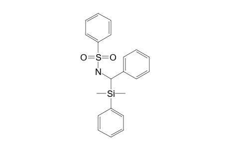 N-(1-DIMETHYLPHENYLSILYL-PHENYLMETHYLENE)-PHENYLSULFONYL