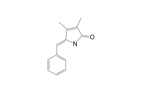 Z-3,4-DIMETHYL-5-(PHENYLMETHYLIDENE)-3-PYRROLIN-2-ONE