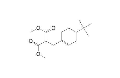 Propanedioic acid, [[4-(1,1-dimethylethyl)-1-cyclohexen-1-yl]methyl]-, dimethyl ester