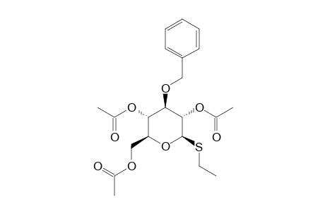 ETHYL-2,4,6-TRI-O-ACETYL-3-O-BENZYL-1-THIO-BETA-D-GLUCOPYRANOSIDE