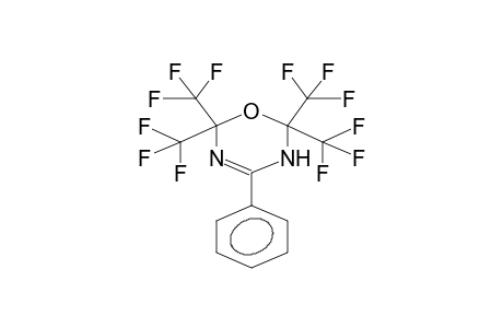 4-PHENYL-2,2,6,6-TETRAKIS(TRIFLUOROMETHYL)-5,6-DIHYDRO-2H-1,3,5-OXADIAZINE