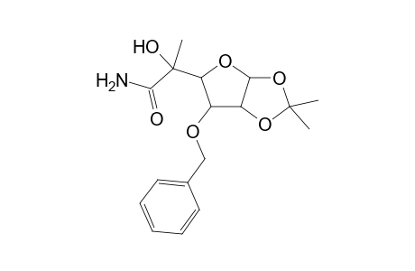 (1' R)-exo-5-Benzyloxy-2,2-dimethoxy-6-[1'-aminocarbonyl-1'-hydroxyethyl)-1,3,7-trioxabicyclo[4.3.0]nonane