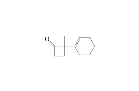 2-(1-cyclohexenyl)-2-methyl-1-cyclobutanone