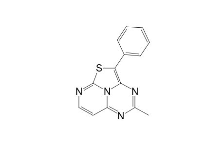 1-Thia-3,5,8,8b-tetraazaacenaphthylene, 4-methyl-2-phenyl-