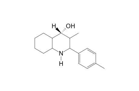 (4R)-3-methyl-2-(p-tolyl)decahydroquinolin-4-ol