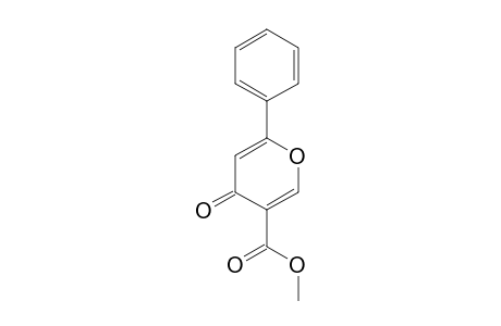 3-CARBOMETHOXY-6-PHENYL-4-PYRONE