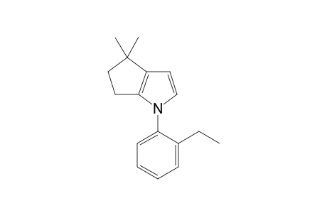 1-(2-(R)-Ethylphenyl)-4,4-dimethyl-1,4,5,6-tetrahydrocyclopenta[b]pyrrole