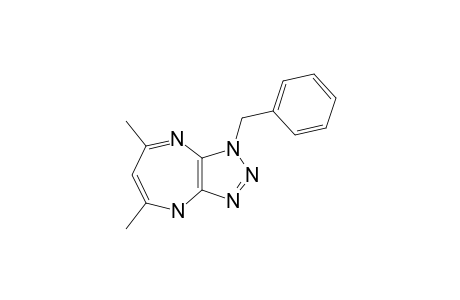 1-BENZYL-5,7-DIMETHYL-4H-1,2,3-TRIAZOLO-[4,5-B]-[1,4]-DIAZEPINE