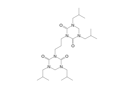 1,3-BIS-(1,5-BIS-(2-METHYLPROPYL)-2,4-DIOXOHEXAHYDRO-1,3,5-TRIAZINYL)-PROPANE
