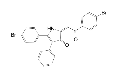 3H-pyrrol-3-one, 5-(4-bromophenyl)-2-[2-(4-bromophenyl)-2-oxoethylidene]-1,2-dihydro-4-phenyl-, (2E)-