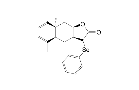 cis-11-phenylseleno-13-nor-elemasteiractinolide