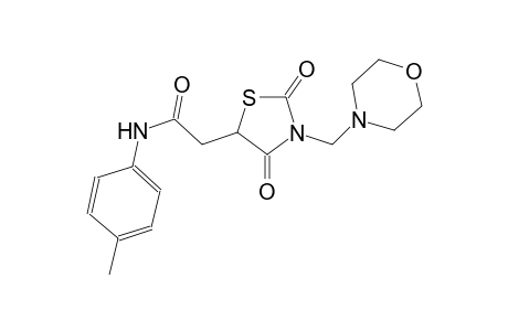 5-thiazolidineacetamide, N-(4-methylphenyl)-3-(4-morpholinylmethyl)-2,4-dioxo-