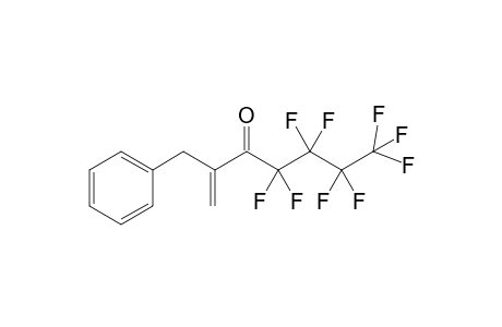 2-Benzyl-4,4,5,5,6,6,7,7,7-nonafluoro-hept-1-en-3-one