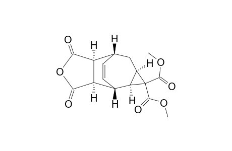 4,7-Ethenocyclopropa[4,5]cyclohepta[1,2-c]furan-5,5(1H)-dicarboxylic acid, 3,3a,4,4a,5a,6,7,7a-octahydro-1,3-dioxo-, dimethyl ester, (3a.alpha.,4.beta.,4a.alpha.,5a.alpha.,7.beta.,7a.alpha.)-