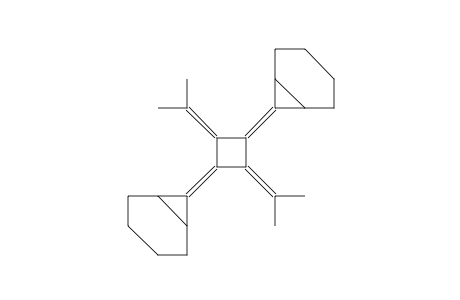 1,3-Bis[bicyclo(4.1.0)heptylidene]-2,4-isopropylidene-cyclobutane