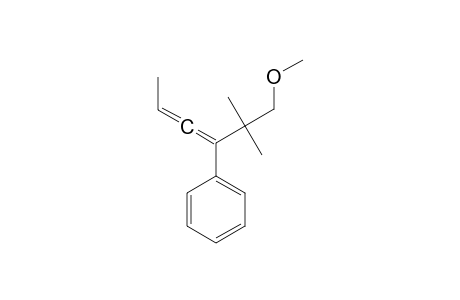 6-METHOXY-5,5-DIMETHYL-4-PHENYLHEXA-2,3-DIENE