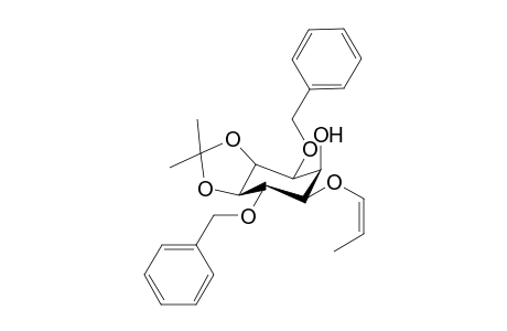 (+-)-3,6-Di-O-benzyl-4,5-isopropylidene-1-O-[(Z)-prop-1-enyl]myo-inositol