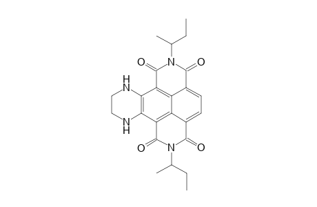 N,N'-Bis(1-methylpropyl)-1,2,3,4-tetrahydronaphtho[2,3-b]pyrazine-5,6:9,10-bis(dicarboximide)