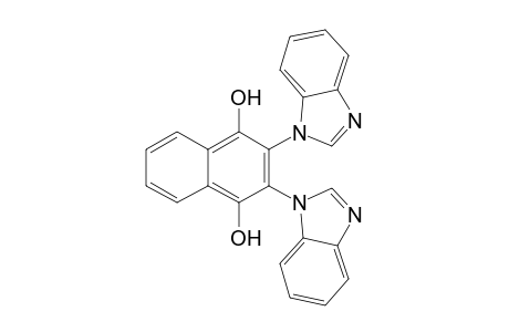 2,3-bis(1-benzimidazolyl)naphthalene-1,4-diol