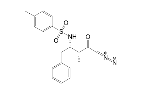 Diazo-[N-tosyl-2(S)-methyl-L-.beta.-homophenylalanyl]methane