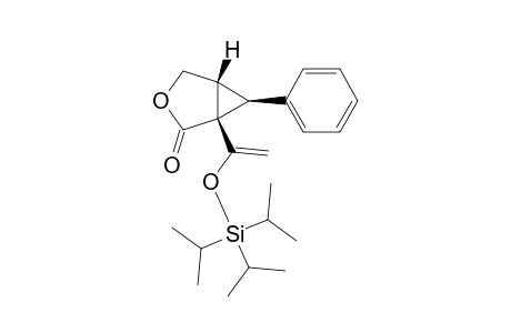 (1S,5R,6S)-1-[1-Tri(isopropyl)silanyloxyvinyl]-6-phenyl-3-oxabicyclo[3.1.0]hexan-2-one